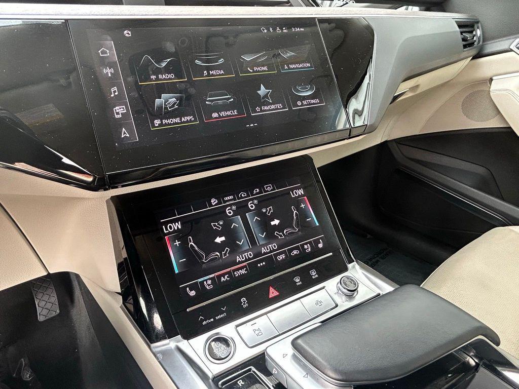 used 2024 Audi Q8 e-tron car, priced at $39,554