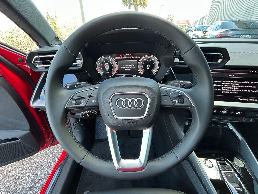 new 2025 Audi A3 car, priced at $47,220