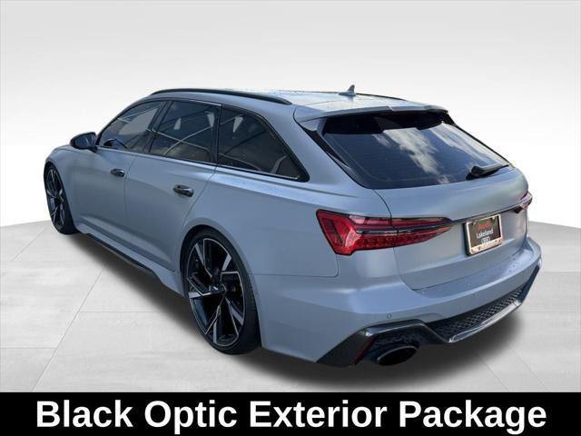 used 2021 Audi RS 6 Avant car, priced at $84,545