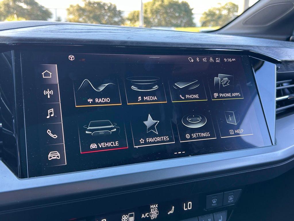 used 2024 Audi Q4 e-tron car, priced at $32,880