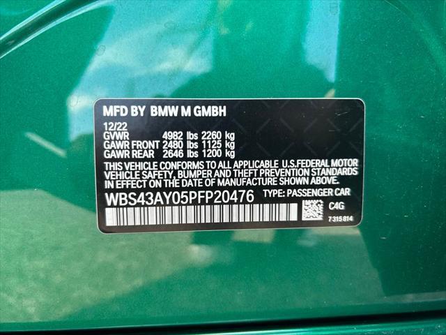 used 2023 BMW M3 car, priced at $87,919
