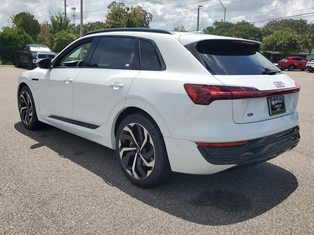 new 2024 Audi Q8 e-tron car, priced at $85,630