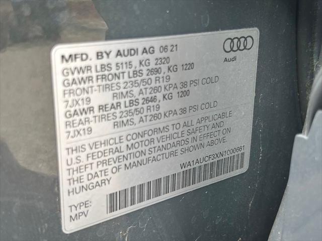 used 2022 Audi Q3 car, priced at $27,021