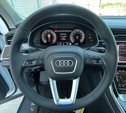 new 2025 Audi Q7 car, priced at $83,750