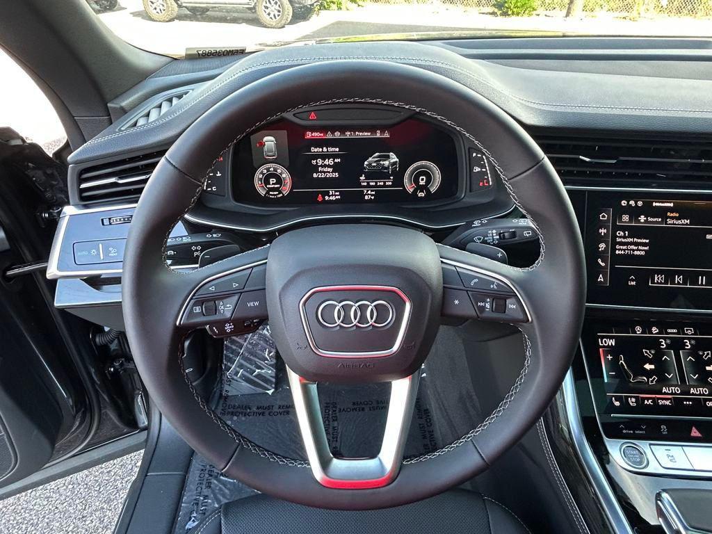 new 2025 Audi Q8 car, priced at $86,570