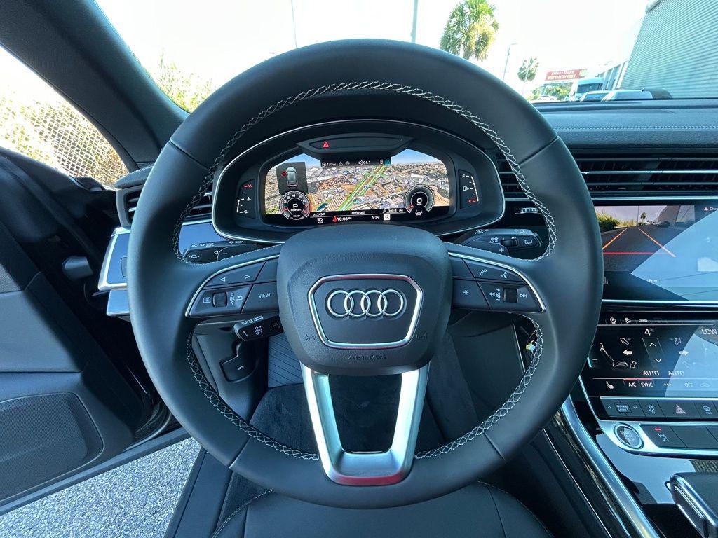 new 2025 Audi Q8 car, priced at $81,815