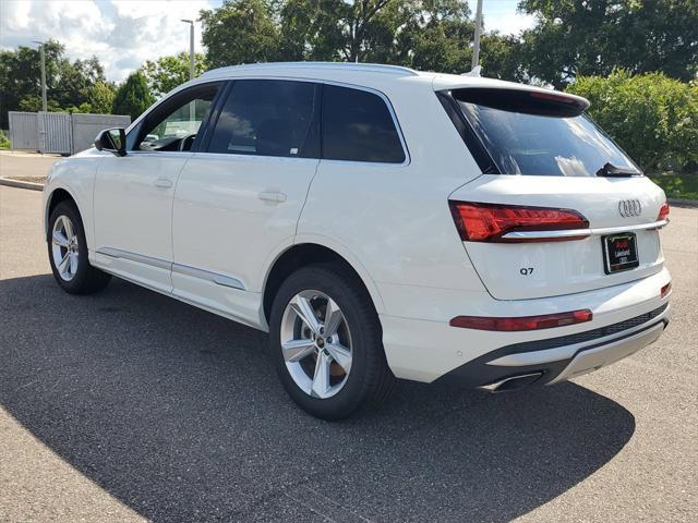 new 2025 Audi Q7 car, priced at $64,055