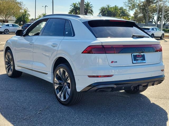 new 2025 Audi Q8 car, priced at $86,205