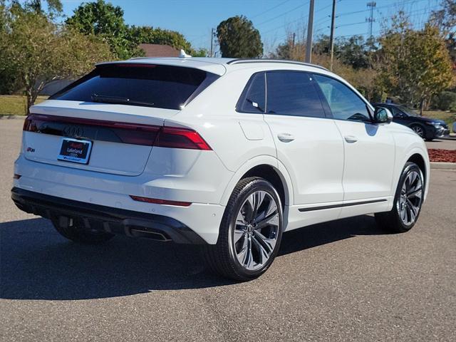 new 2025 Audi Q8 car, priced at $86,205