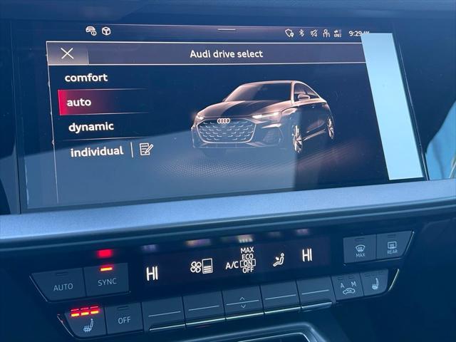 new 2025 Audi A3 car, priced at $46,335