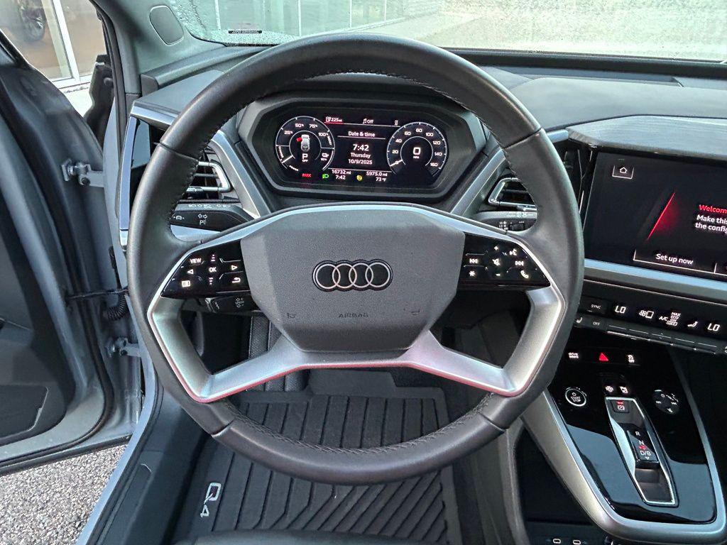 used 2023 Audi Q4 e-tron car, priced at $26,478