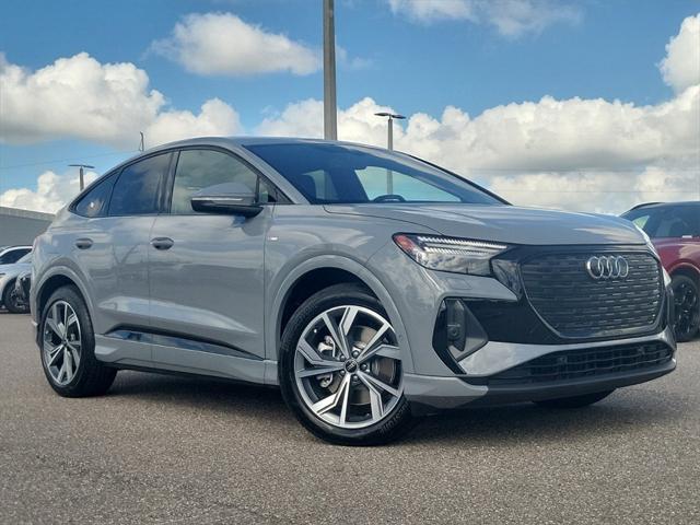 new 2024 Audi Q4 e-tron Sportback car, priced at $68,175