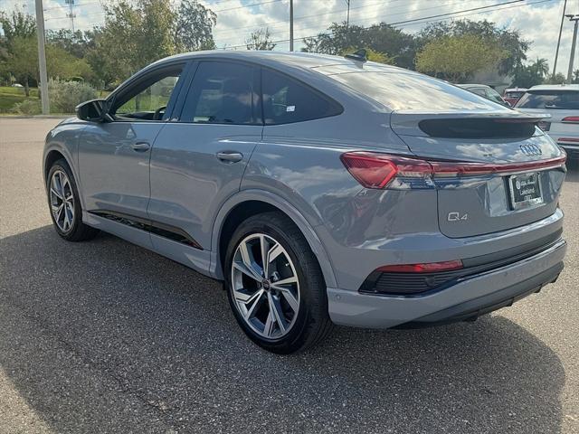 new 2024 Audi Q4 e-tron Sportback car, priced at $68,175