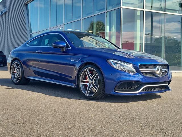 used 2017 Mercedes-Benz AMG C 63 car, priced at $41,953