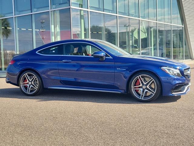 used 2017 Mercedes-Benz AMG C 63 car, priced at $41,953