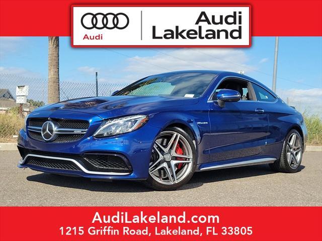 used 2017 Mercedes-Benz AMG C 63 car, priced at $41,953