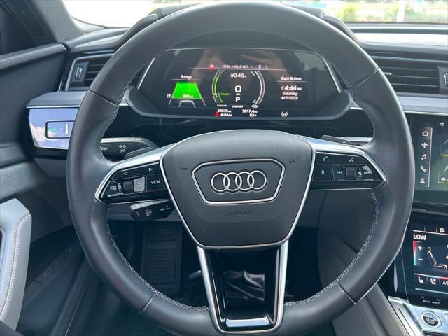 used 2024 Audi Q8 e-tron car, priced at $49,969