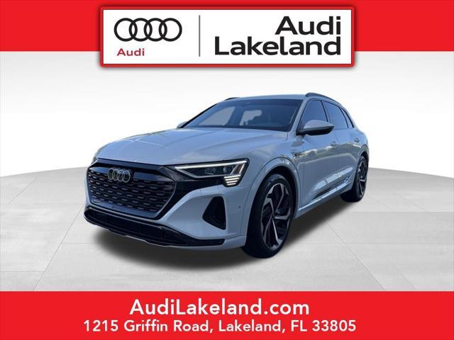 used 2024 Audi Q8 e-tron car, priced at $47,615
