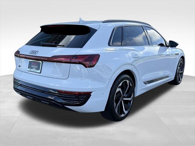 used 2024 Audi Q8 e-tron car, priced at $47,615