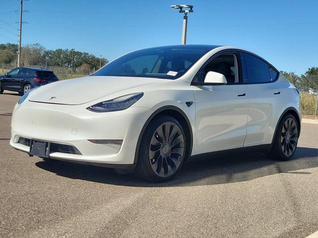 used 2020 Tesla Model Y car, priced at $28,013