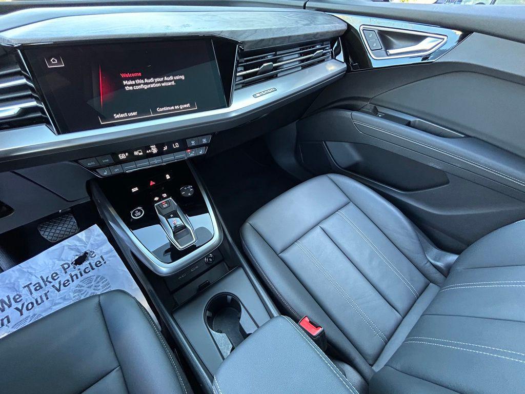 used 2023 Audi Q4 e-tron car, priced at $26,317