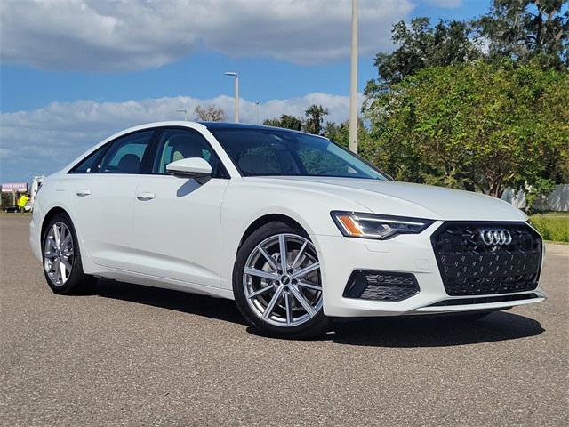 new 2025 Audi A6 car, priced at $63,015