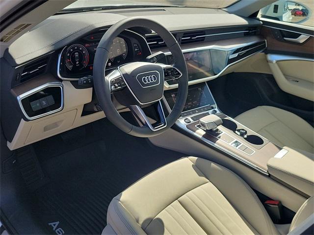 new 2025 Audi A6 car, priced at $63,015