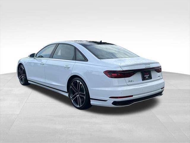 new 2025 Audi A8 car, priced at $100,950