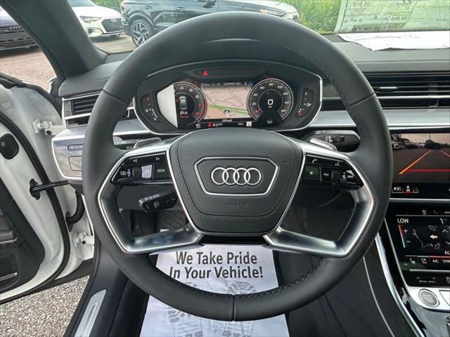 new 2025 Audi A8 car, priced at $100,950