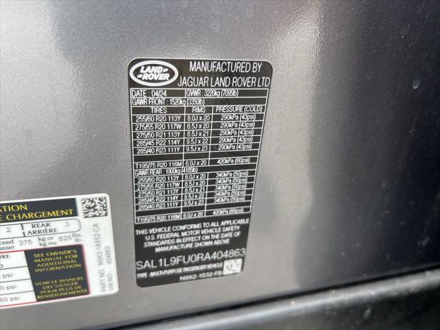 used 2024 Land Rover Range Rover Sport car