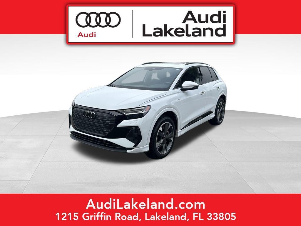 used 2023 Audi Q4 e-tron car, priced at $26,898