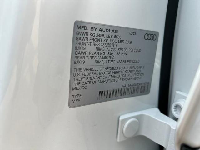 new 2025 Audi Q5 car, priced at $57,775