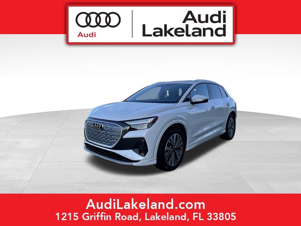 used 2023 Audi Q4 e-tron car, priced at $27,308