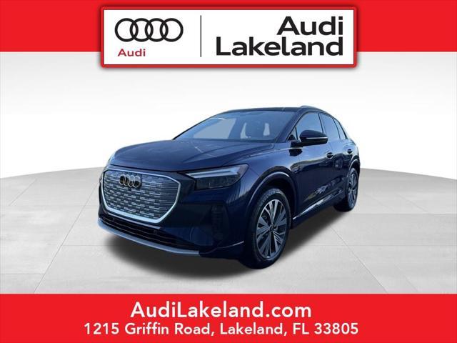 new 2025 Audi Q4 e-tron car, priced at $56,230