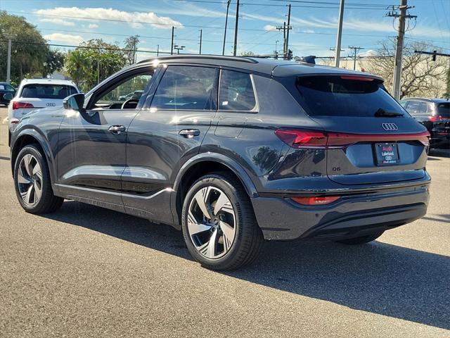 new 2025 Audi Q6 e-tron car, priced at $74,040