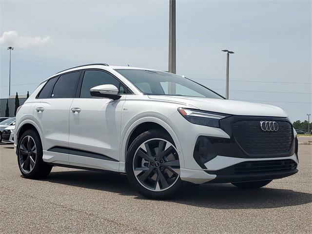 new 2024 Audi Q4 e-tron car, priced at $57,988