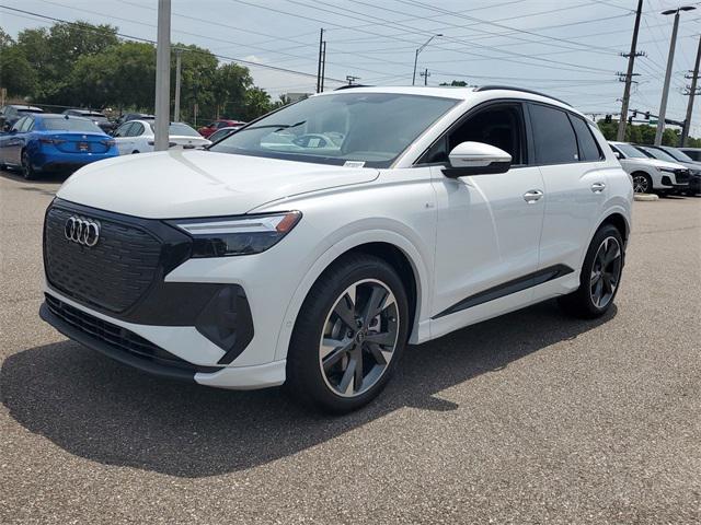 new 2024 Audi Q4 e-tron car, priced at $57,988