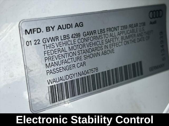 used 2022 Audi A3 car, priced at $21,147