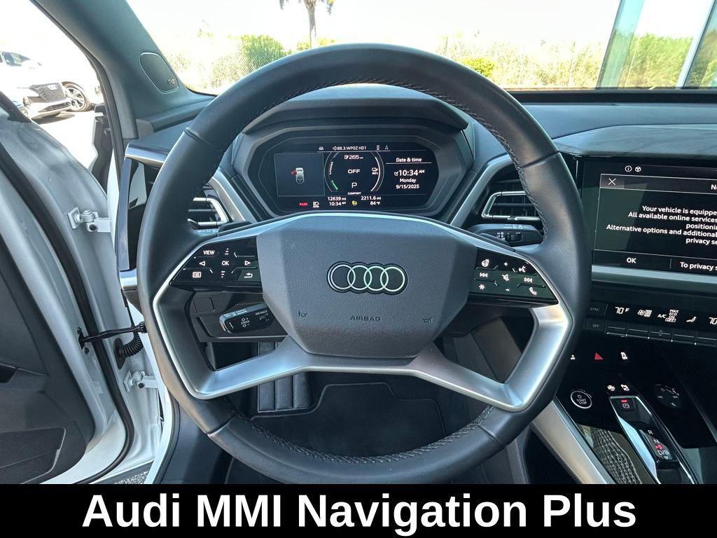 used 2023 Audi Q4 e-tron car, priced at $25,352