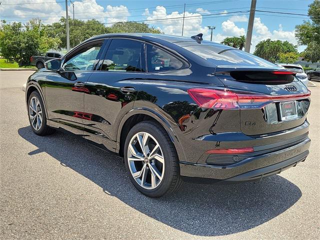 new 2024 Audi Q4 e-tron Sportback car, priced at $69,120