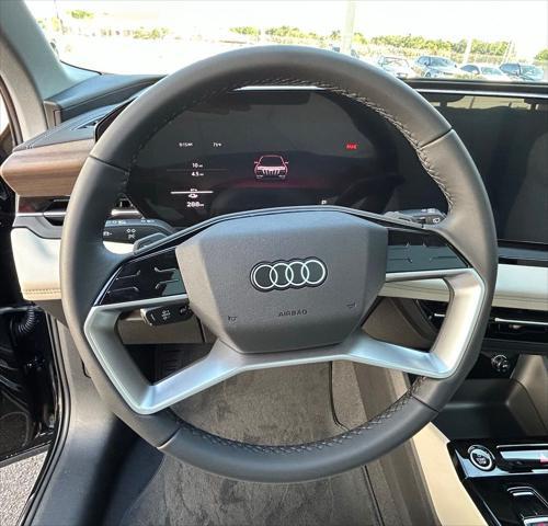 new 2025 Audi Q6 e-tron car, priced at $75,750