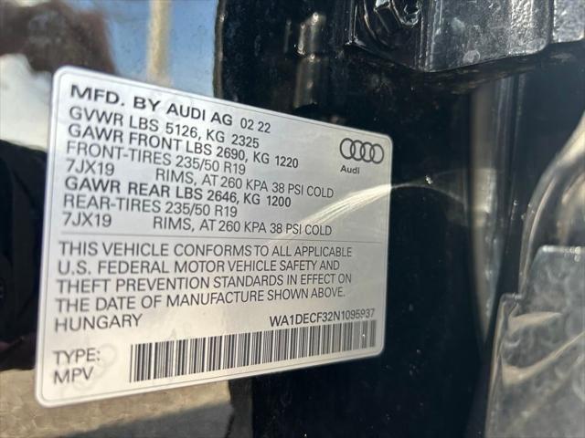 used 2022 Audi Q3 car, priced at $28,692