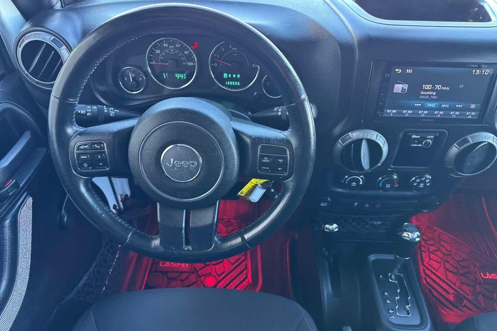 used 2013 Jeep Wrangler Unlimited car, priced at $13,999
