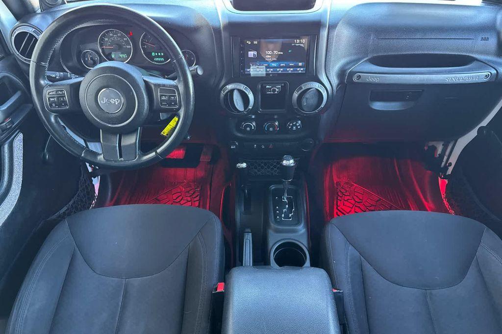used 2013 Jeep Wrangler Unlimited car, priced at $13,999