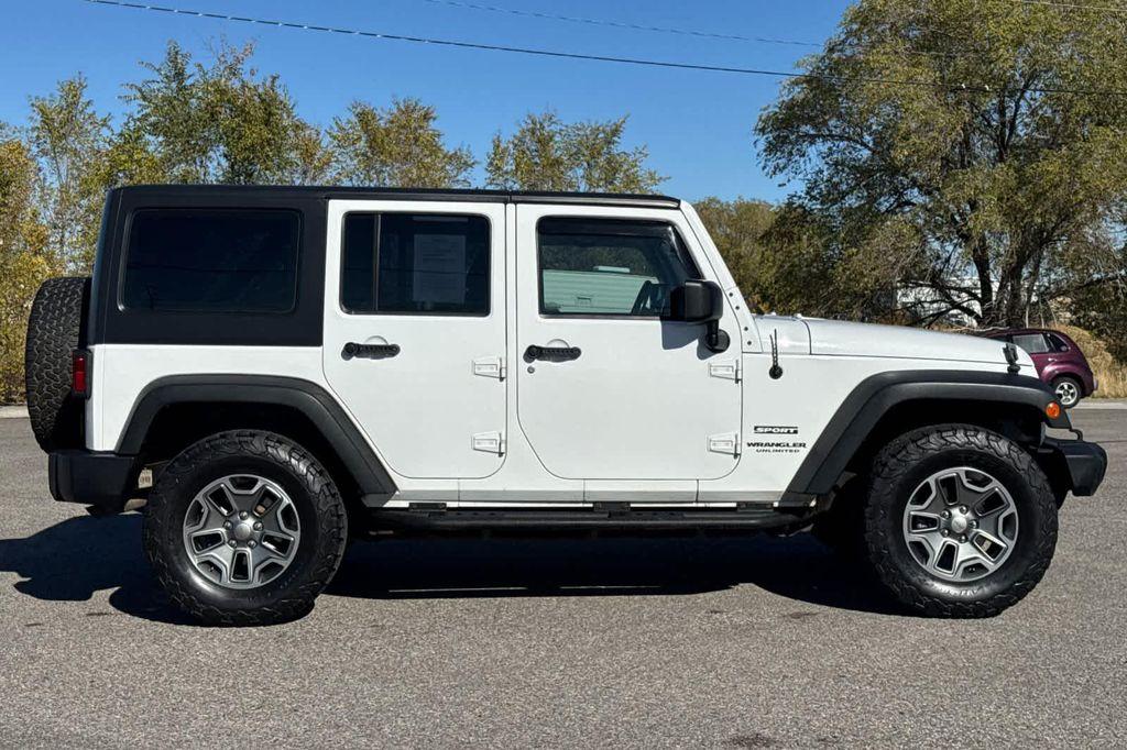 used 2013 Jeep Wrangler Unlimited car, priced at $13,999