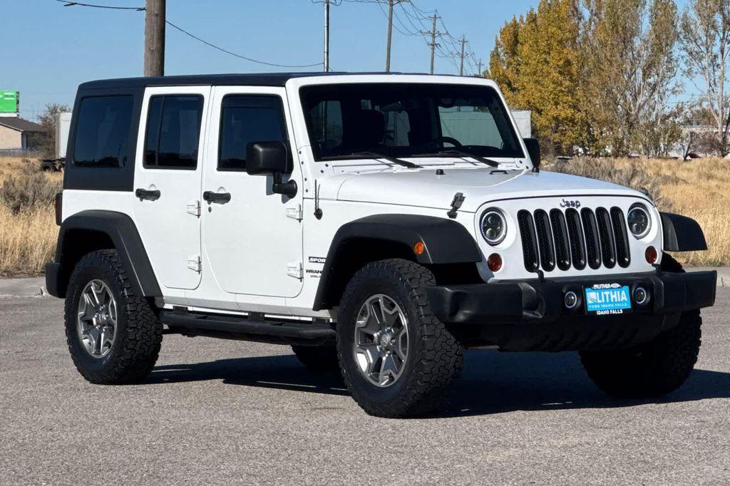 used 2013 Jeep Wrangler Unlimited car, priced at $13,999