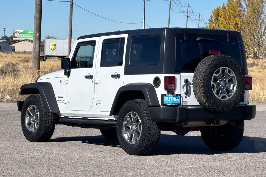 used 2013 Jeep Wrangler Unlimited car, priced at $13,999