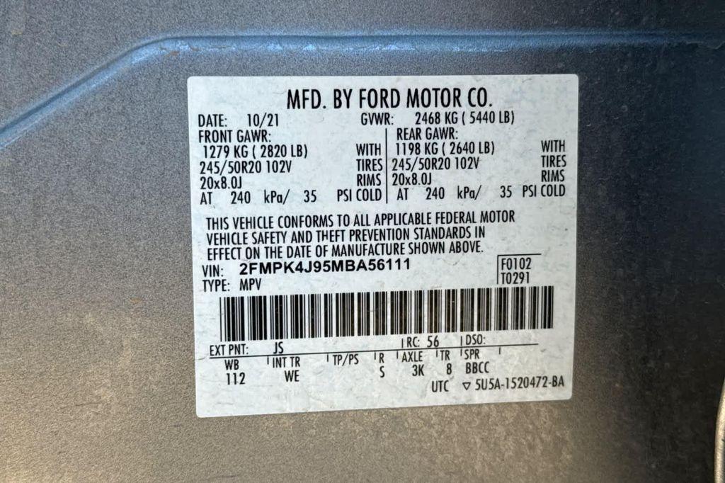 used 2021 Ford Edge car, priced at $23,999