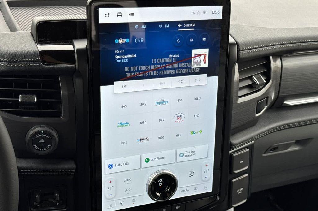 new 2025 Ford F-150 Lightning car, priced at $63,231