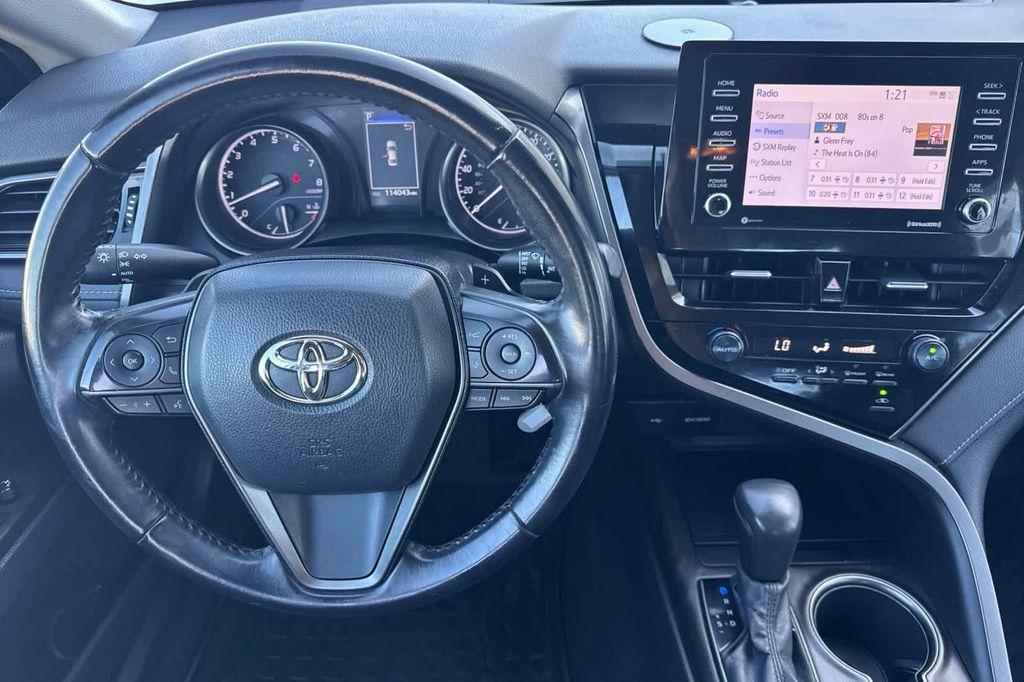 used 2021 Toyota Camry car, priced at $17,845